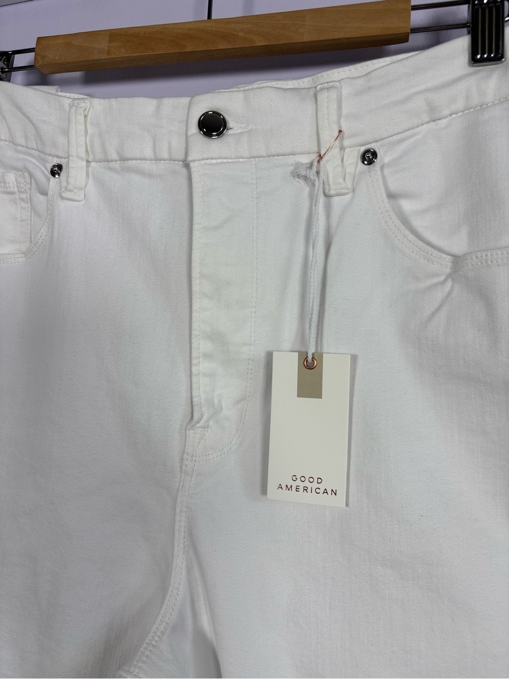 Good American Ultimate Sculpting White Skinny Jeans With Extra Stretch 20W - Picture 3 of 9